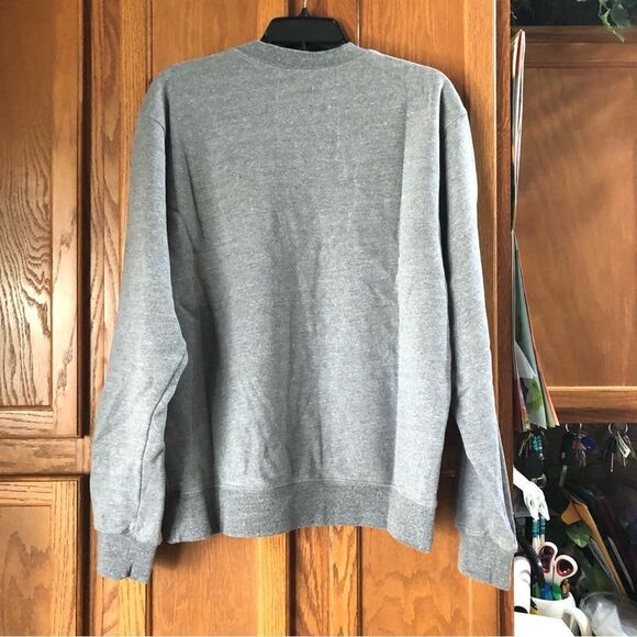 NWT Spiritual Gangster Classic Monogram Crew Neck Sweatshirt Heather Gray Size M - Picture 8 of 14